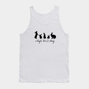 Adopt Don't Shop - Alternate Bunny Edition Tank Top